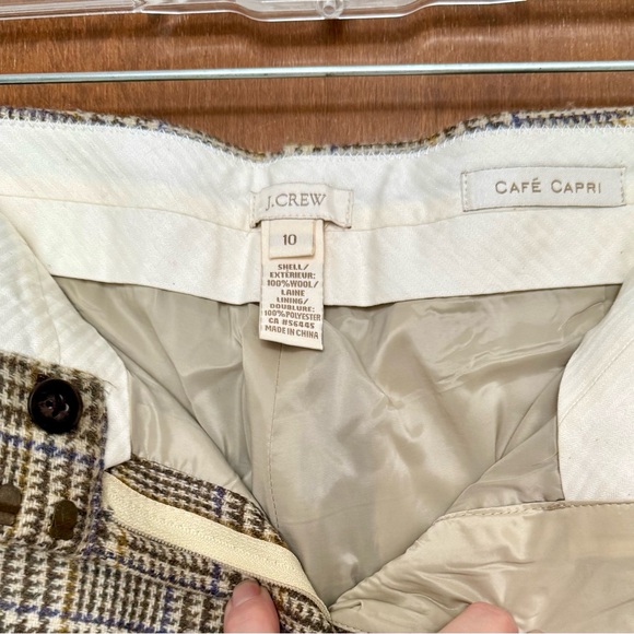 JCrew Cafe Capri Ankle Pants, Size 10 - Picture 7 of 14